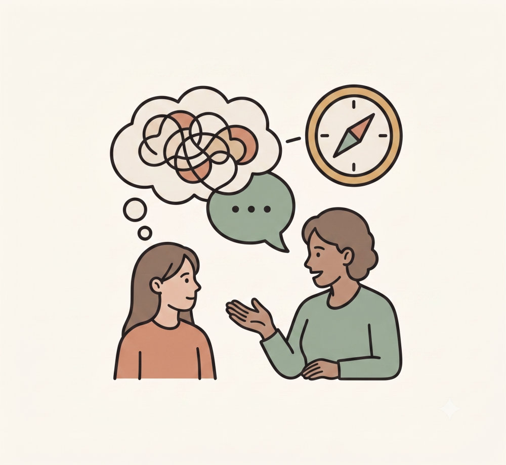 Illustration for adolescent counseling