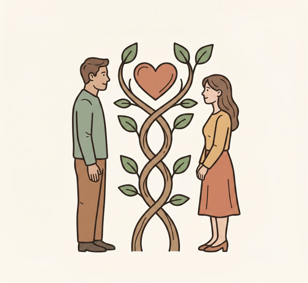 Illustration for couples counseling